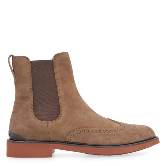 Suede ankle boots - 7.5/ Brown